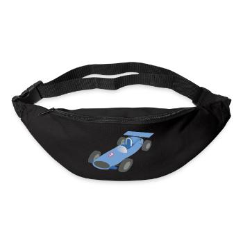 race car - Bum bag - black - Front