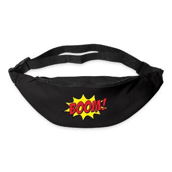 Boom! - Gürteltasche - Schwarz - Vorne