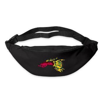 Poissons - Sac banane - noir - Devant