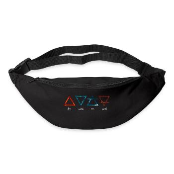 Alchemic Elements - Bum bag - black - Front