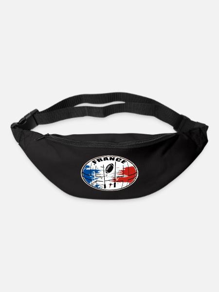 france sport rugby 02 - Sac banane - noir