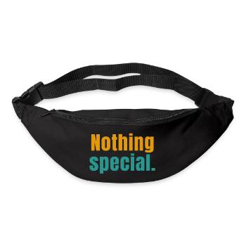nothing special - Bum bag - black - Front