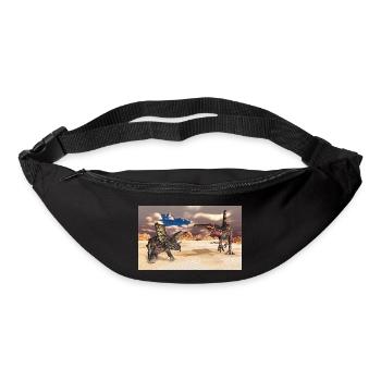 Pentaceratops and Spinosaurus - Bum bag - black - Front