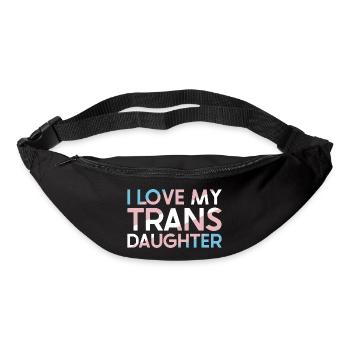 LGBT Gay Rainbow for Friends and Community - Gürteltasche - Schwarz - Vorne