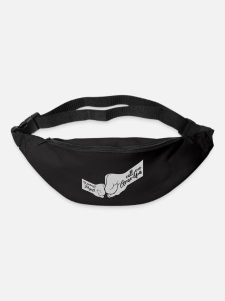People Call Me Grandpa - Gürteltasche - Schwarz