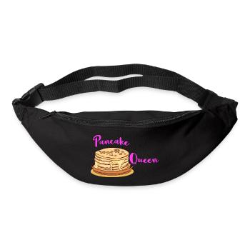 Pancake Pfannenkuchen Süßes Frühstück Essen - Gürteltasche - Schwarz - Vorne