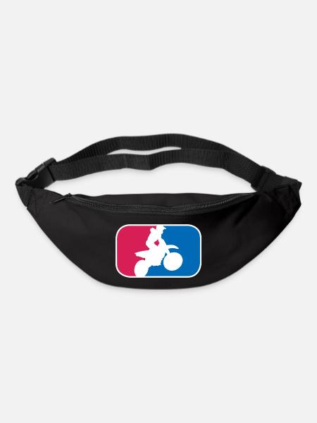 Motocross Motorrad Motorsport tuning Geschenk - Gürteltasche - Schwarz
