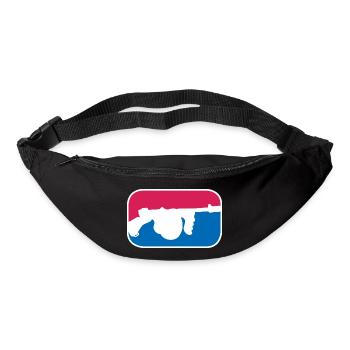 Thompson Maschinenpistole Mafia lustige Geschenk - Gürteltasche - Schwarz - Vorne
