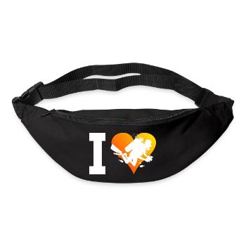 Taucher Scuba Tauchen Diver Tauchen Plongée - Sac banane - noir - Devant