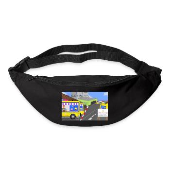 The 'Ice Cream' Factory - Bum bag - black - Front