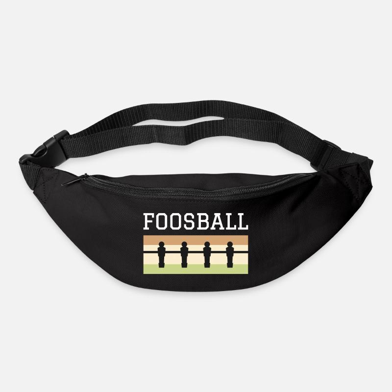 Foosball retro - Bum bag - black