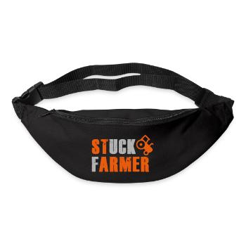 STUCK FARMER DARK - Bum bag - black - Front