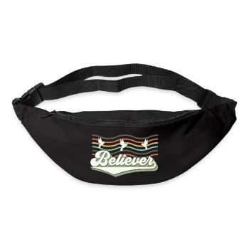 Croyant - Sac banane - noir - Devant