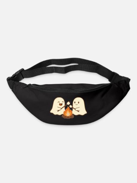 Geisterfeuerwehr Halloween - Gürteltasche - Schwarz