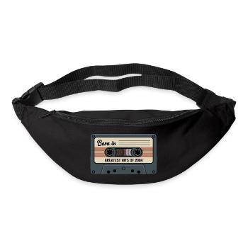 Born in 2004 Greatest Hits Retro Tape - Gürteltasche - Schwarz - Vorne