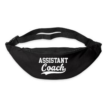Assistant Coach Sports Team Role - Bum bag - black - Front