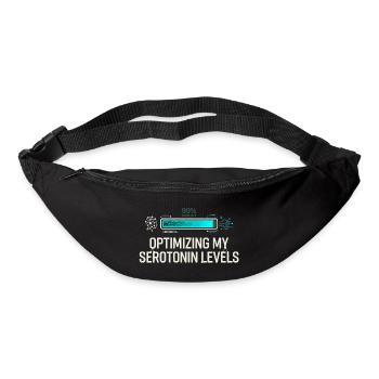 Serotonin Optimizing - Bum bag - black - Front