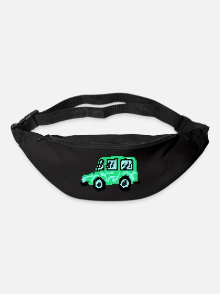 Pixel Car - Bum bag - black