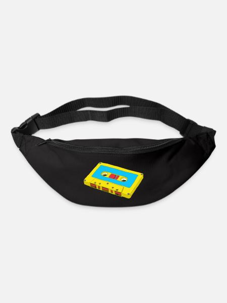 Kompaktkassette - Gürteltasche - Schwarz