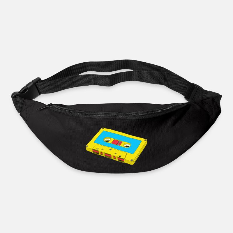 Kompaktkassette - Gürteltasche - Schwarz