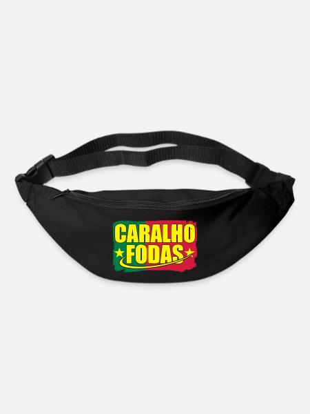 Caralho Fodas - Gürteltasche - Schwarz