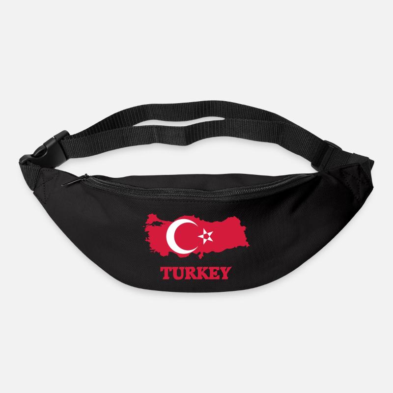 Turquie - Sac banane - noir