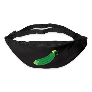 Gurke - Gürteltasche - Schwarz - Vorne