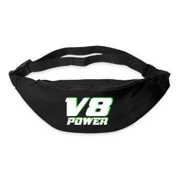 V8 - Sac banane - noir - Devant