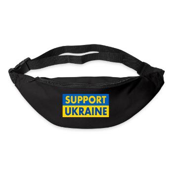 Support ukraine - Gürteltasche - Schwarz - Vorne