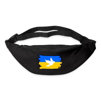 Ukraine - Gürteltasche - Schwarz - Vorne