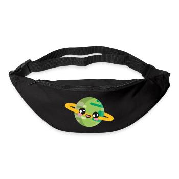 Planète Espace - Sac banane - noir - Devant