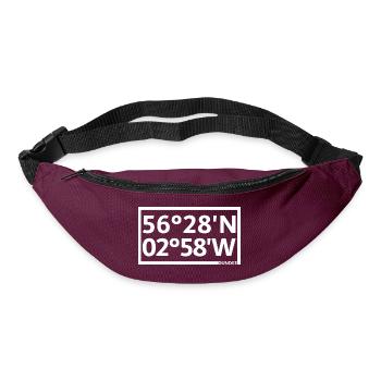 Dundee Coordinates - Bum bag - burgundy - Front