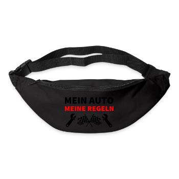 Auto - Gürteltasche - Schwarz - Vorne