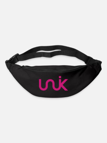 UNIK original pink - Sac banane - noir