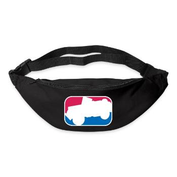 Geländewagen SUV Allrad offroad lustiges Geschenk - Gürteltasche - Schwarz - Vorne