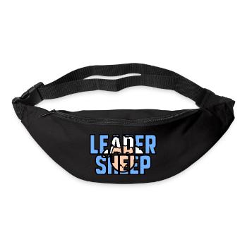 Leader sheep - Bum bag - black - Front