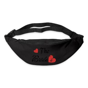 The bride’s -la mariée - Sac banane - noir - Devant
