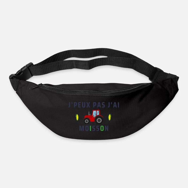 J'peux pas j'ai moisson - Sac banane - noir