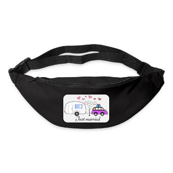 Just married - Bum bag - black - Front