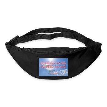 Scheiss da nix 3 - Gürteltasche - Schwarz - Vorne