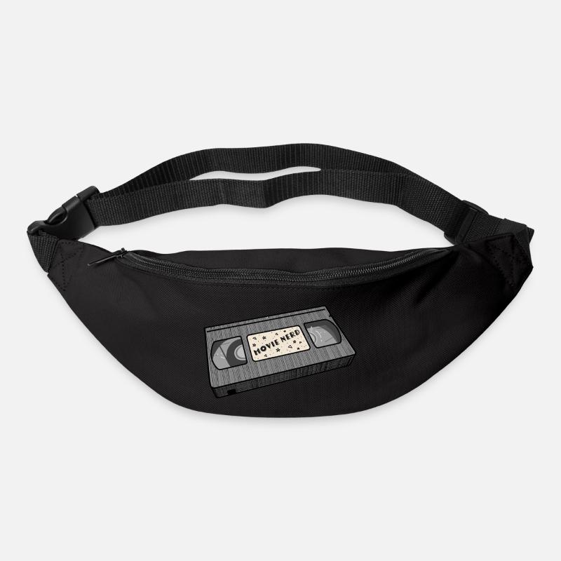 Nerd de cinéma - Sac banane - noir