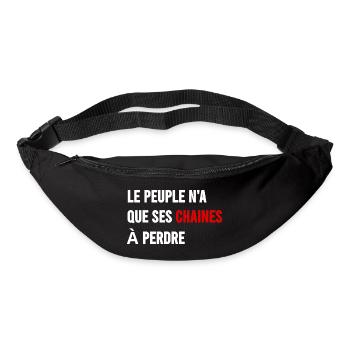 The people have only their chains to lose - Bum bag - black - Front