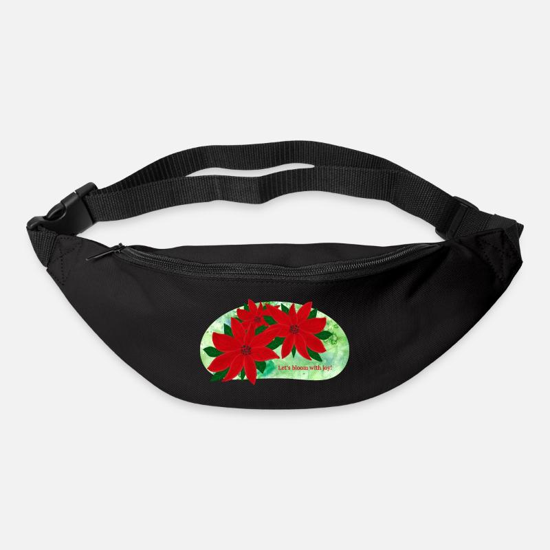 Christstern - Gürteltasche - Schwarz