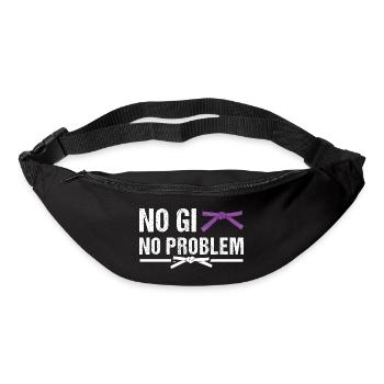 MMA BJJ jiu jitsu Vintage Brazilian Jiu Jitsu  - Gürteltasche - Schwarz - Vorne