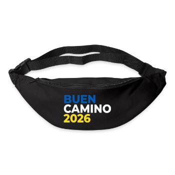 Buen Camino 2026 | Way of St. James, Pilgrims, Santiago - Bum bag - black - Front