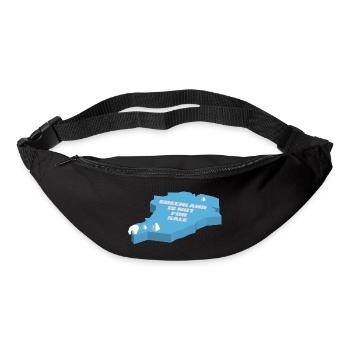 Greenland is not for sale (3D edition) - Bum bag - black - Front