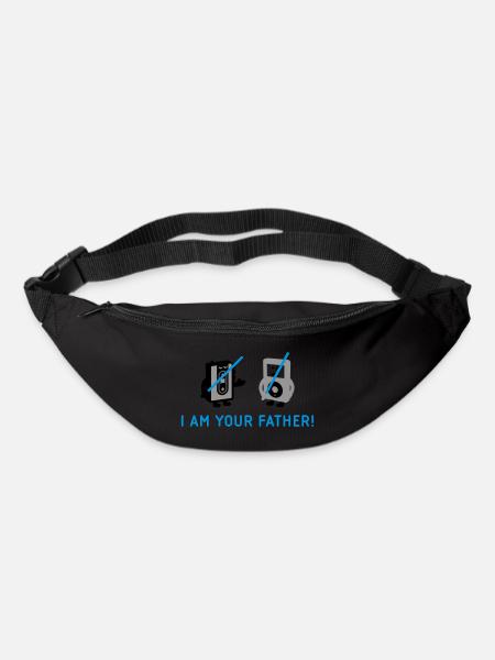 darth vader vs pod - Bum bag - black