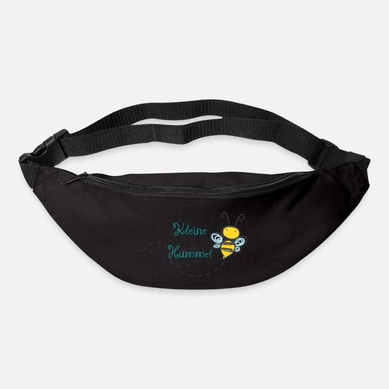 Kleine Hummel - Gürteltasche - Schwarz