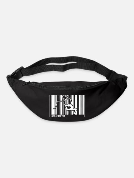 Barcode grs gymnastique1 - Gürteltasche - Schwarz