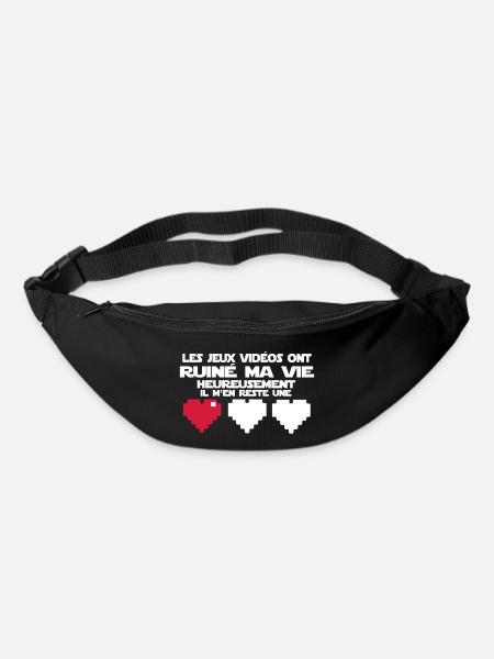 il m'en reste une(vie) - Sac banane - noir